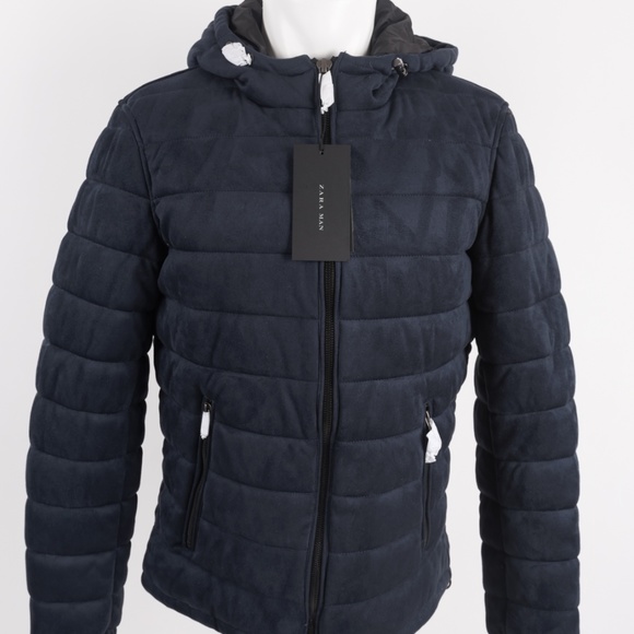 puffer jacket men zara